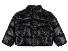 Name It black shiny puffer winter jacket